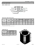 Preview for 2 page of Mars Century Comfort-Aire HRG18 S1P Series Service Manual