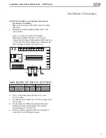 Предварительный просмотр 15 страницы Mars Century EarthPure HNW Series Installation, Operation And Maintenance Manual