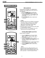 Preview for 8 page of Mars Comfort-Aire Century A-VMH09CU-1 Remote Control Manual