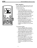 Предварительный просмотр 10 страницы Mars Comfort-Aire Century A-VMH09CU-1 Remote Control Manual