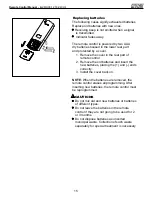 Предварительный просмотр 15 страницы Mars Comfort-Aire Century A-VMH09CU-1 Remote Control Manual