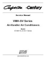 Предварительный просмотр 1 страницы Mars Comfort-Aire Century A-VMH18SV-1 Service Manual