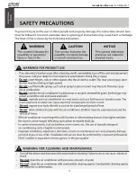 Preview for 4 page of Mars Comfort-Aire Century B-VMH18AV-1 Series Installation Manual