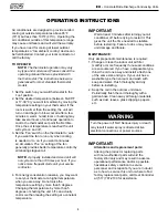 Preview for 4 page of Mars Comfort-Aire Century CMA1412SF-0 Installation, Operation And Maintenance Manual