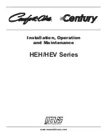 Mars Comfort-Aire Century HE Series Installation, Operation And Maintenance Manual предпросмотр