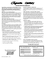 Preview for 58 page of Mars Comfort-Aire Century HE Series Installation, Operation And Maintenance Manual