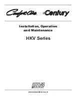 Предварительный просмотр 1 страницы Mars Comfort-Aire Century HKV Series Installation Operation & Maintenance