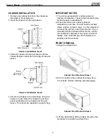 Предварительный просмотр 7 страницы Mars Comfort-Aire Century PTAC07A130B Owner'S Manual