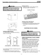 Preview for 11 page of Mars Comfort-Aire Century PTAC07A130B Owner'S Manual