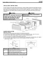 Предварительный просмотр 5 страницы Mars Comfort-aire Century PTAC07F130A Owner'S Manual