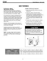 Preview for 8 page of Mars COMFORT-AIRE CMA12SD-0 Installation, Operation & Maintenance Manual