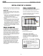 Preview for 14 page of Mars COMFORT-AIRE CMA12SD-0 Installation, Operation & Maintenance Manual
