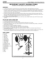 Предварительный просмотр 2 страницы Mars Comfort-Aire FP-1830DTOM-PBL Owner'S Manual