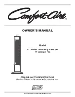 Preview for 1 page of Mars Comfort-Aire FT-4230DxO-PBL Owner'S Manual