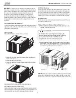 Preview for 6 page of Mars Comfort-Aire RAH-123M Owner'S Manual