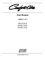 Mars Comfort-aire RXTS-101A User Manual preview