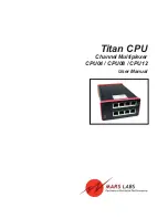 Предварительный просмотр 1 страницы Mars CPU04 User Manual