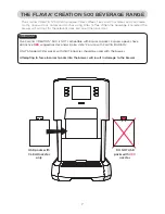 Предварительный просмотр 10 страницы Mars FLAVIA CREATION C500 User Manual