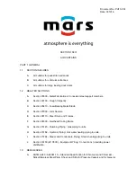 Preview for 14 page of Mars PH10 Unheated Series Installation, Operation And Maintenance Manual