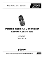 Preview for 1 page of Mars R09D/BGCE Remote Control Manual