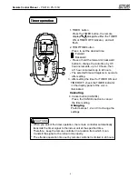 Предварительный просмотр 11 страницы Mars R09D/BGCE Remote Control Manual