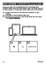 Предварительный просмотр 11 страницы Marschall STANMORE II User Manual