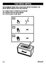 Предварительный просмотр 16 страницы Marschall STANMORE II User Manual