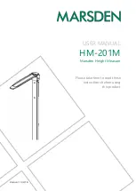 Предварительный просмотр 1 страницы marsden HM-201M User Manual