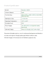 Preview for 3 page of marsden I-400SS User Manual