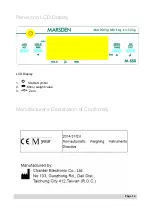 Предварительный просмотр 14 страницы marsden M-550BT User Manual