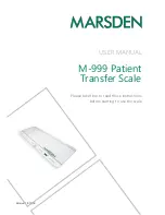 marsden M-999 User Manual предпросмотр