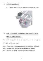 Предварительный просмотр 18 страницы marsden MPPS-250 User Manual