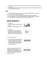 Предварительный просмотр 5 страницы marsden MS-4200 Operation Manual