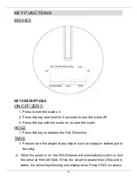 Предварительный просмотр 11 страницы marsden MS-4400 User Manual