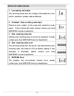 Предварительный просмотр 19 страницы marsden MS-4400 User Manual