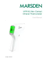 marsden UFR103 User Manual preview