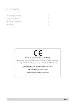 Preview for 2 page of marsden V-24 User Manual