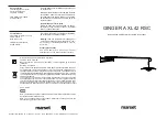 Предварительный просмотр 1 страницы marset GINGER A XL 42 RSC Assembly Instructions