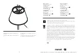 Предварительный просмотр 4 страницы marset Joan Gaspar TXL 2019 Assembly Instructions