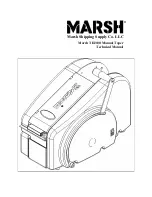 Marsh TD2100 Technical Manual preview