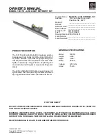 Preview for 1 page of Marshall Amplification 180150 Owner'S Manual