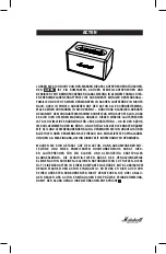 Preview for 89 page of Marshall Amplification Acton Bluetooth User'S Manual & Warranty Information