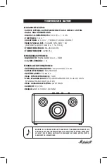 Preview for 107 page of Marshall Amplification Acton Bluetooth User'S Manual & Warranty Information