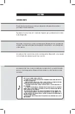 Preview for 167 page of Marshall Amplification Acton Bluetooth User'S Manual & Warranty Information