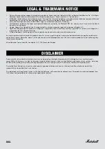 Preview for 2 page of Marshall Amplification ACTON II Bluetooth User Manual