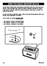 Preview for 9 page of Marshall Amplification ACTON II Bluetooth User Manual