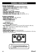 Preview for 17 page of Marshall Amplification ACTON II Bluetooth User Manual