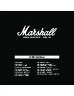 Preview for 1 page of Marshall Amplification bh150 User Manual