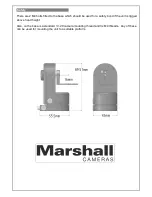 Preview for 4 page of Marshall Amplification Broadcast & Pro AV CV-PT-HEAD Instructions