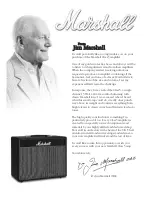 Предварительный просмотр 2 страницы Marshall Amplification Class 5 Owner'S Manual